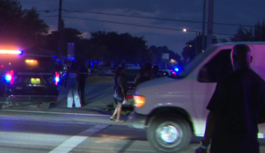Deputies investigate a drive-by shooting in Broward, leaving a man dead