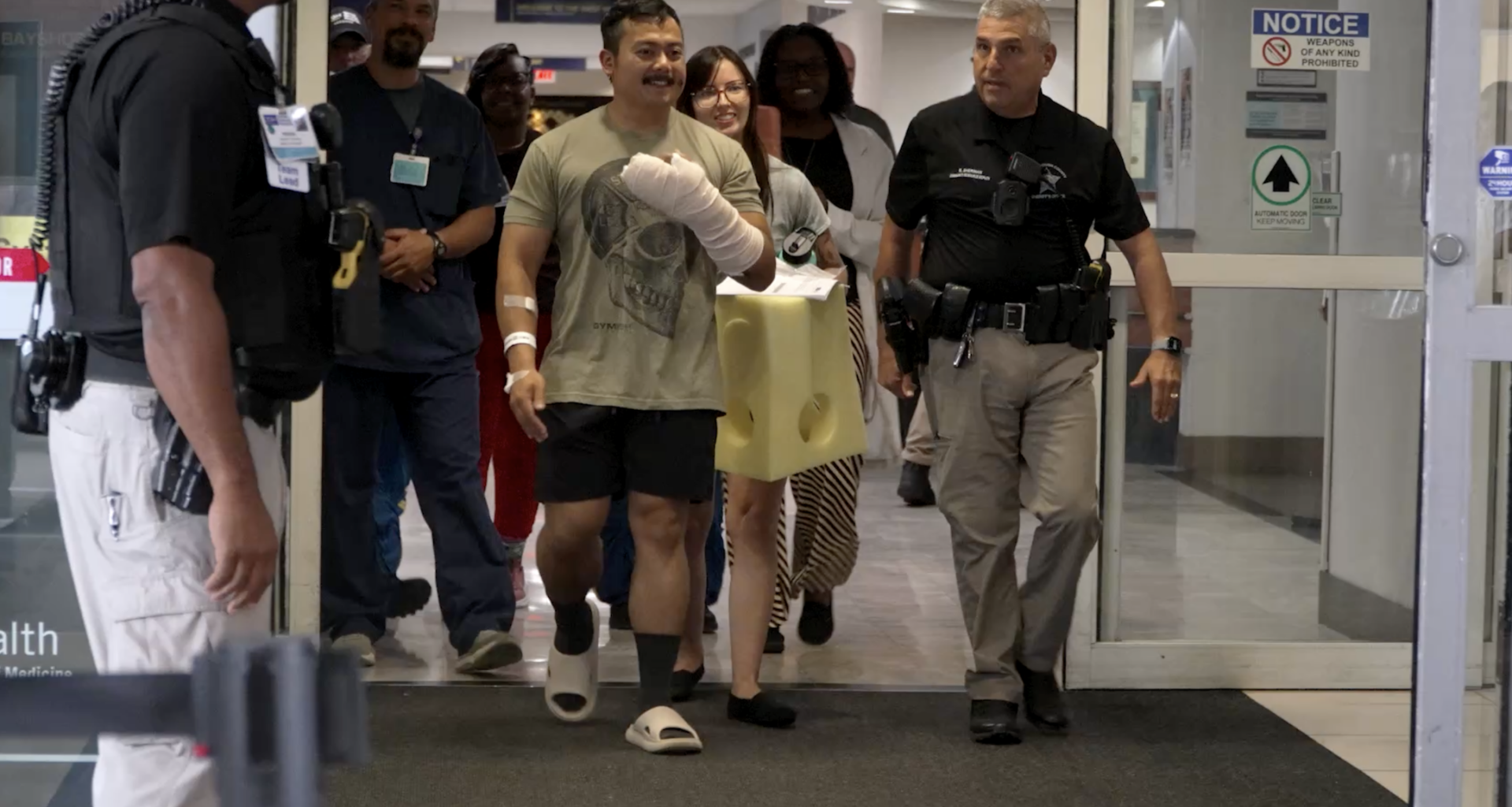 Deputy Muon Released from Hospital