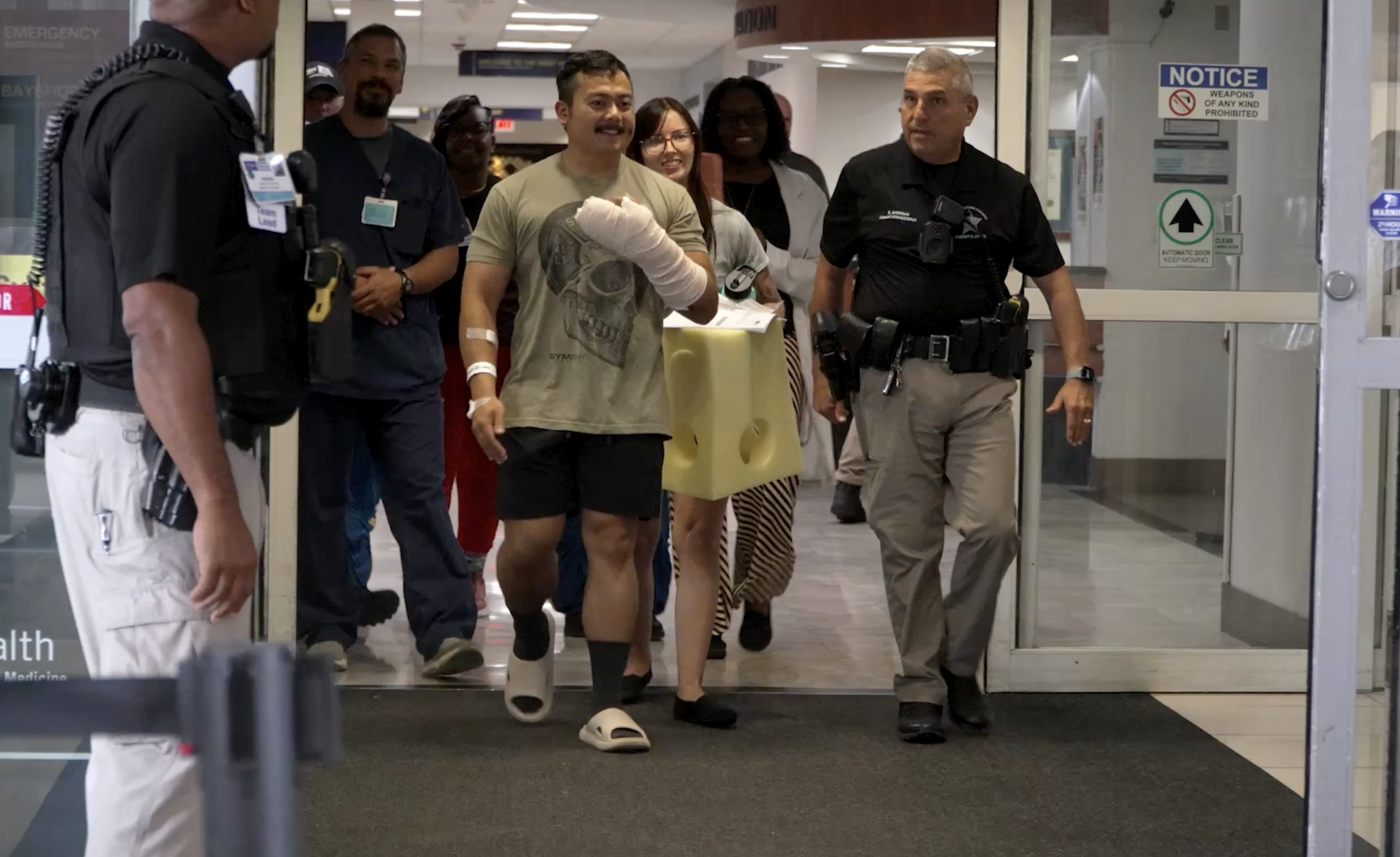 Deputy Muon Released from Hospital