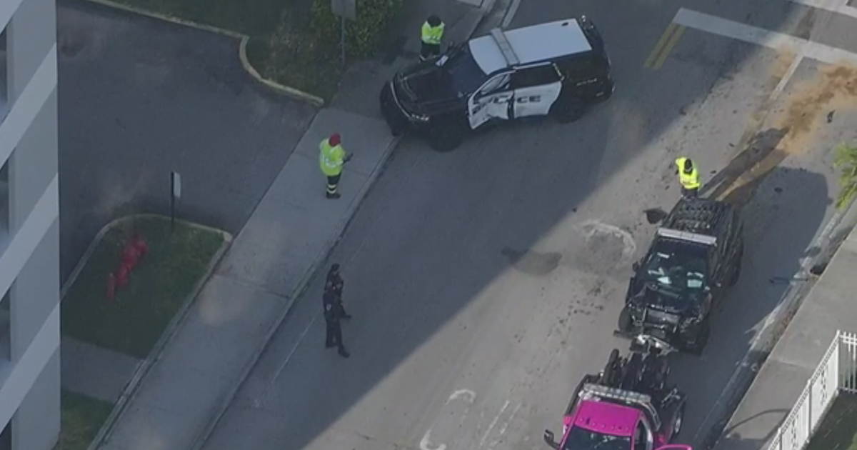 Stolen vehicle suspect caused chase spanning 3 Broward cities, police say