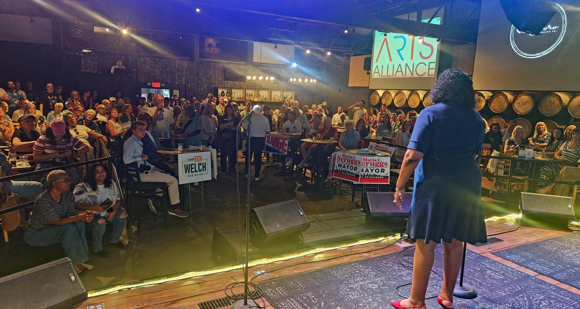 St. Pete’s mayoral candidates face the arts community