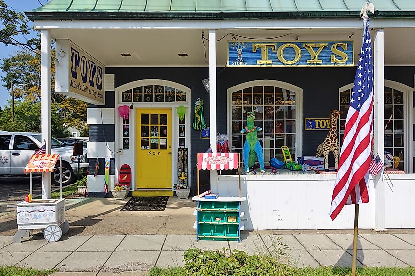 Ocean Springs, near Biloxi in Jackson County, Mississippi.