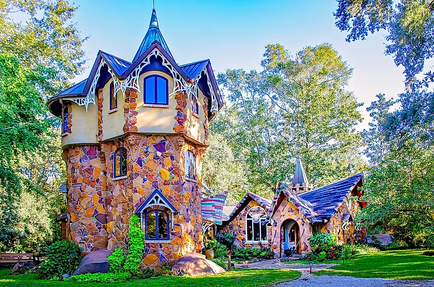 The Mosher Castle in Fairhope, Alabama.