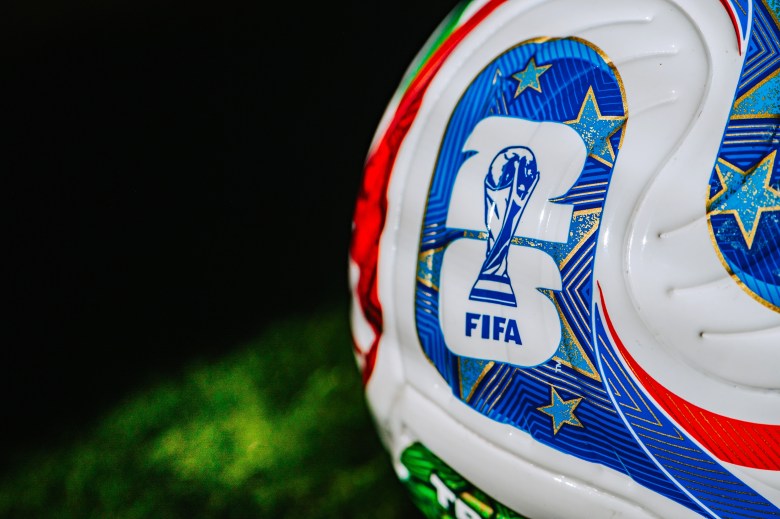 Close up of FIFA World Cup 2026 special ball