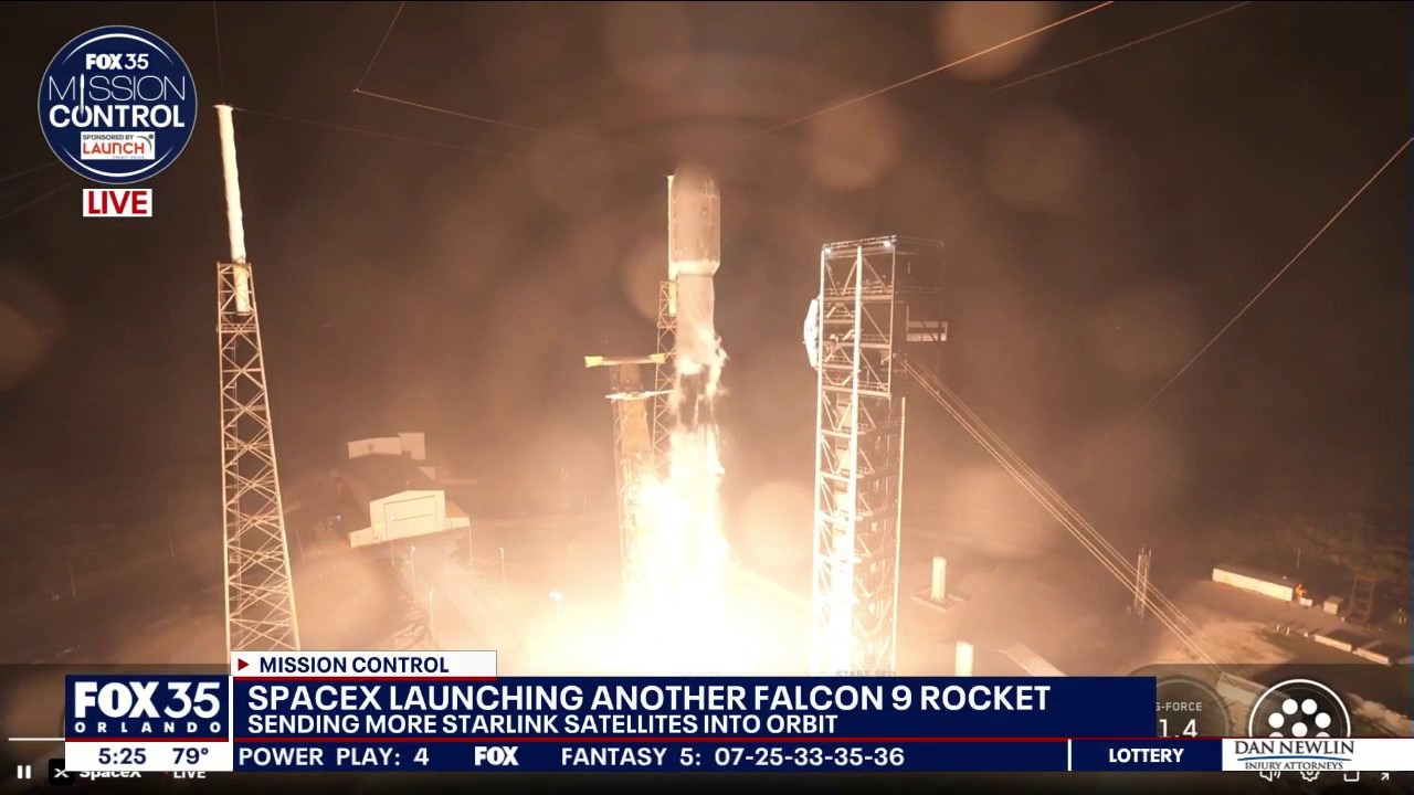 SpaceX sends more Starlink satellites into orbit