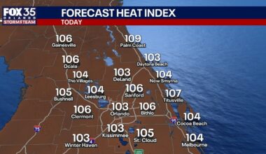 Orlando weather: Heat and storms continue through the holiday weekend