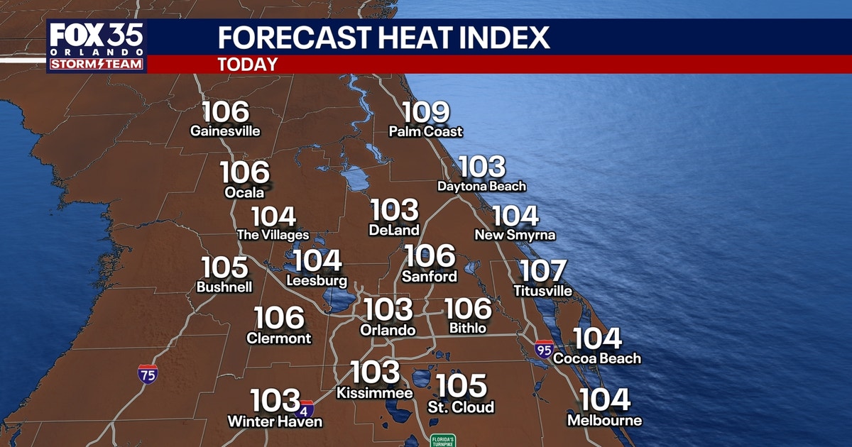 Orlando weather: Heat and storms continue through the holiday weekend