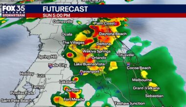Orlando weather: Sizzling weekend heat, stormy afternoons ahead