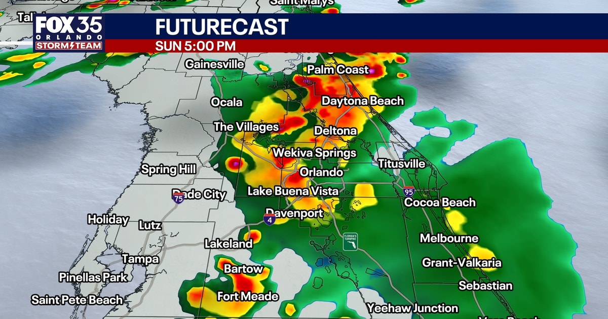 Orlando weather: Sizzling weekend heat, stormy afternoons ahead