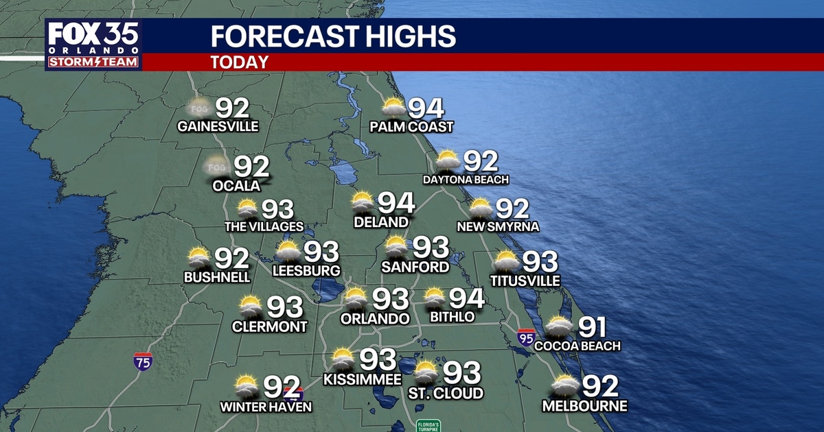 Orlando weather: Weekend storms linger as Gulf disturbance stays on the radar