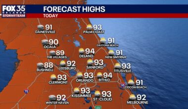 Orlando weather: Weekend wraps up with storms and a growing Gulf threat