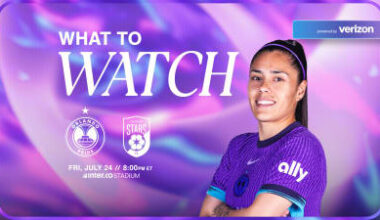 What to watch for, powered by Verizon, as the Orlando Pride host Chicago Stars FC