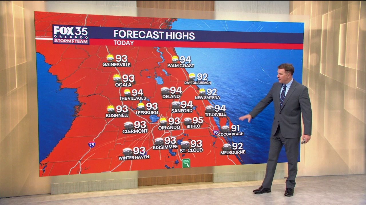Orlando AM Weather Forecast: Hot and stormy this week