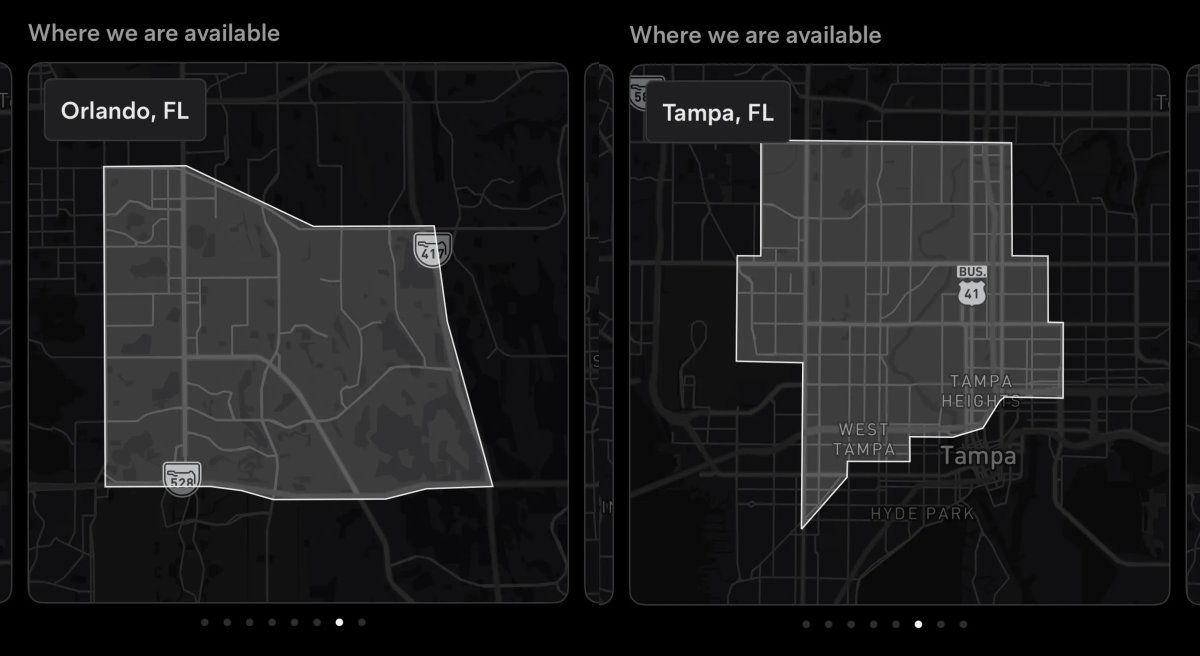 Tesla Robotaxi Launches Unsupervised Rides in Orlando, Tampa