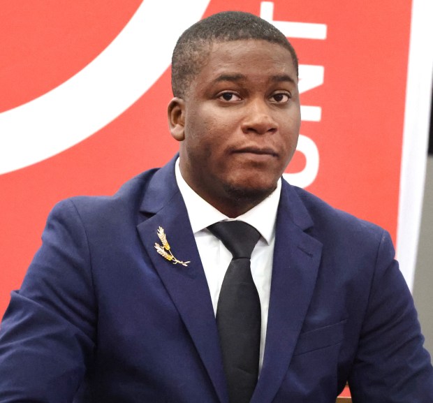 Elijah Manley, a candidate for the Democratic congressional nomination in Broward's 20th District, is an out gay man. "You're born the way you are." (Carline Jean/South Florida Sun Sentinel)