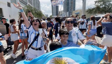 Argentine fans give lift to World Cup heroes in Fort Lauderdale – Sun Sentinel