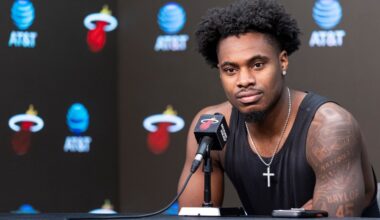Miami Heat's Davion Mitchell seeks Giannis bond in Greece