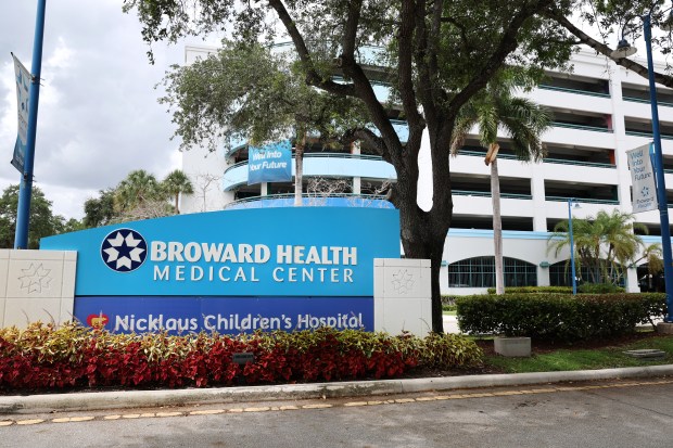 Nicklaus Children's Hospital in Fort Lauderdale on Monday, June 1, 2026. (Carline Jean/South Florida Sun Sentinel)