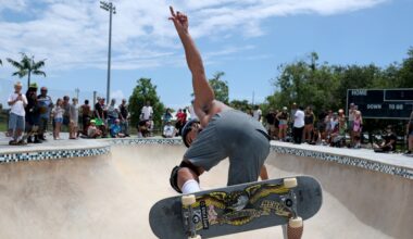 Gallery: Pompano Beach opens new custom skatepark with pro demo