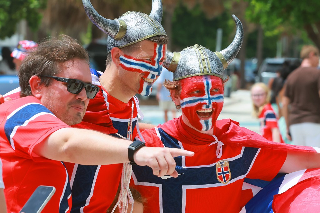 Norway, Erling Haaland fans gather in Florida for World Cup
