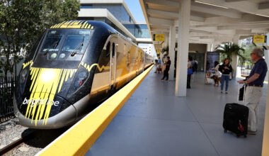 Woman hospitalized in car, Brightline crash in Fort Lauderdale