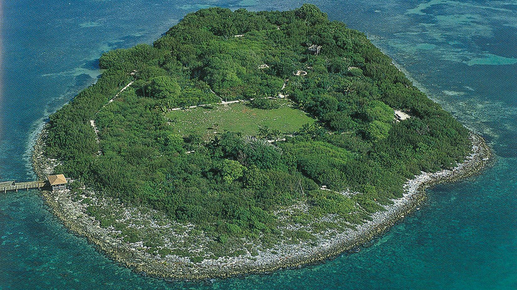 The island of Indian Key where the settlement was located, Florida