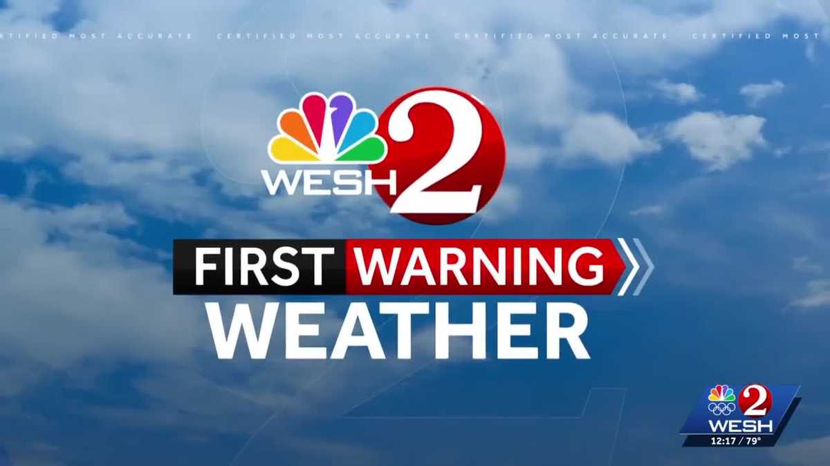 Severe thunderstorms move across Central Florida on Friday afternoon