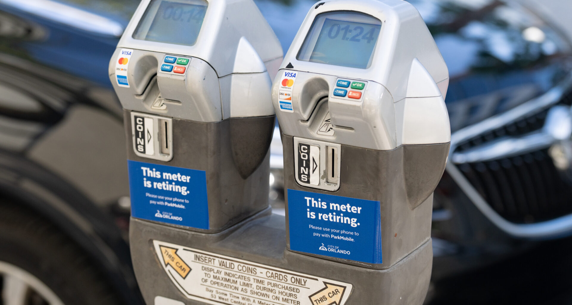 Orlando pulling coin parking meters, hiking rates in October