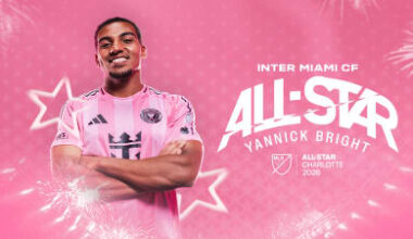 Yannick Bright Named 2026 MLS All-Star