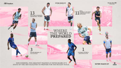 Inter Miami CF Facilities Host Record Number of National Teams This Summer With 13