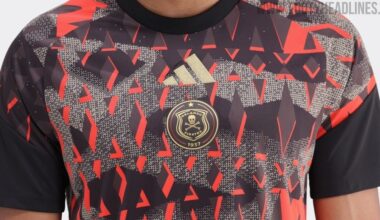 Unique Orlando Pirates 26-27 Pre-Match Shirt Released