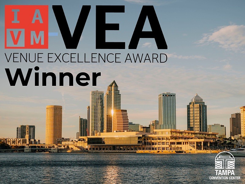 Tampa Convention Center wins global award, primed for more