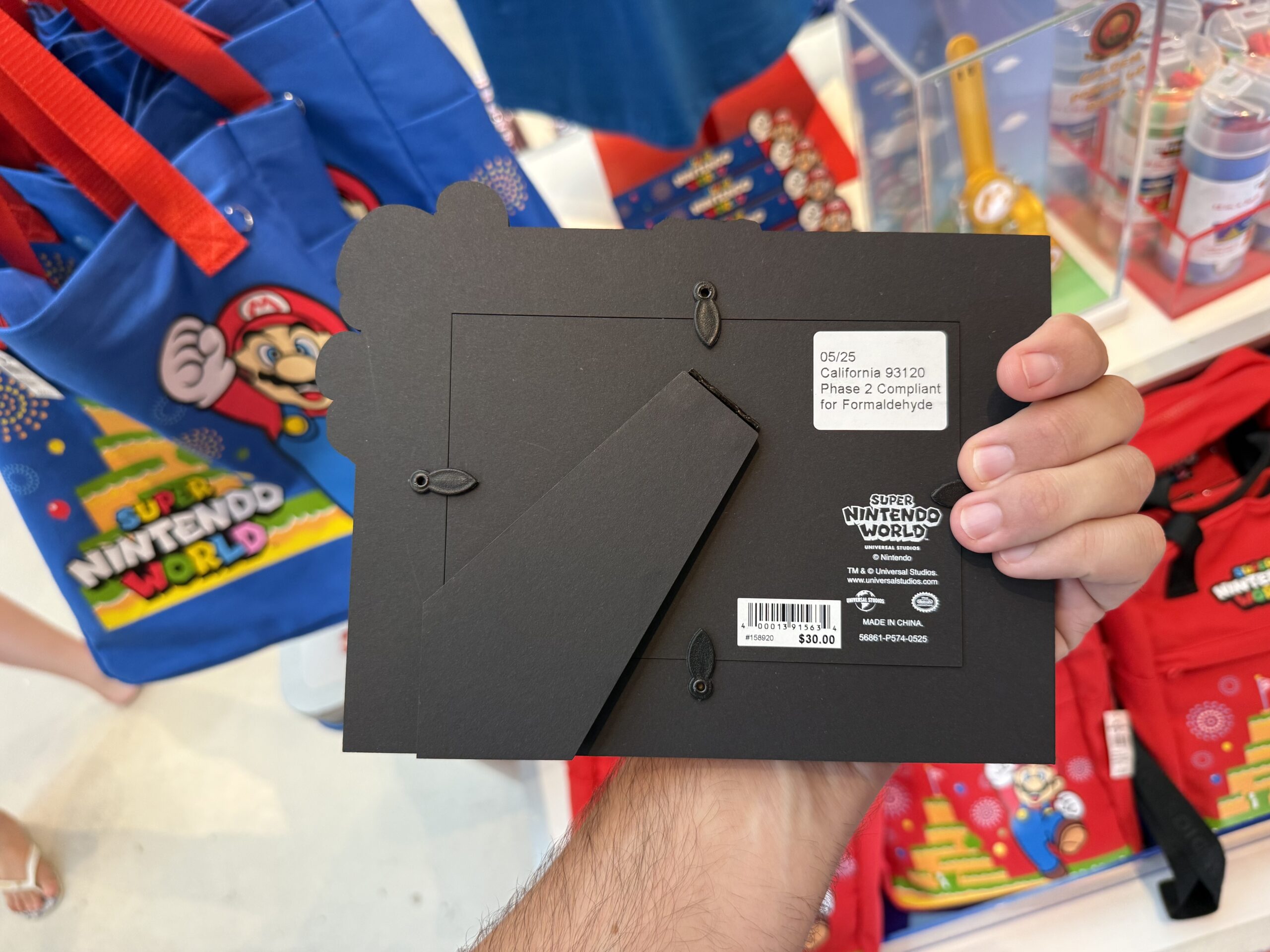 Mario Photo Frame - $30