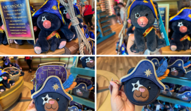 1-Year Captain Cacao merchandise now available at Epic Universe.