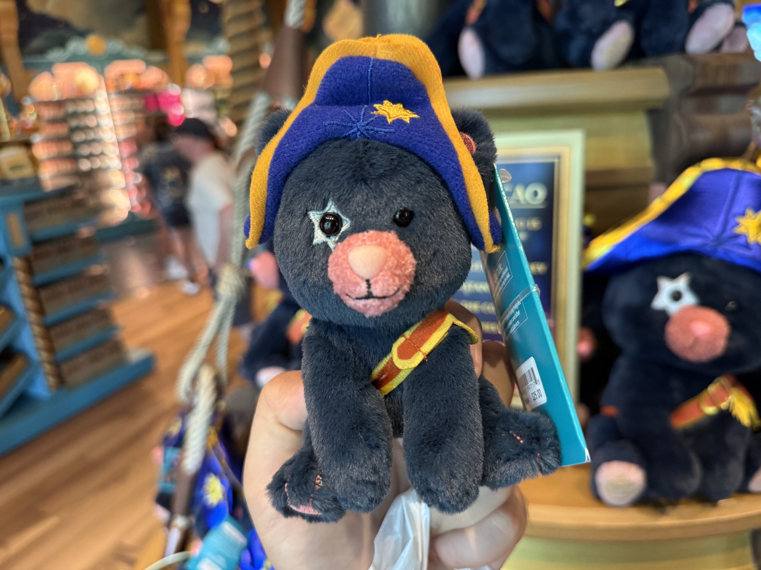 Captain Cacao Shoulder Plush - $25