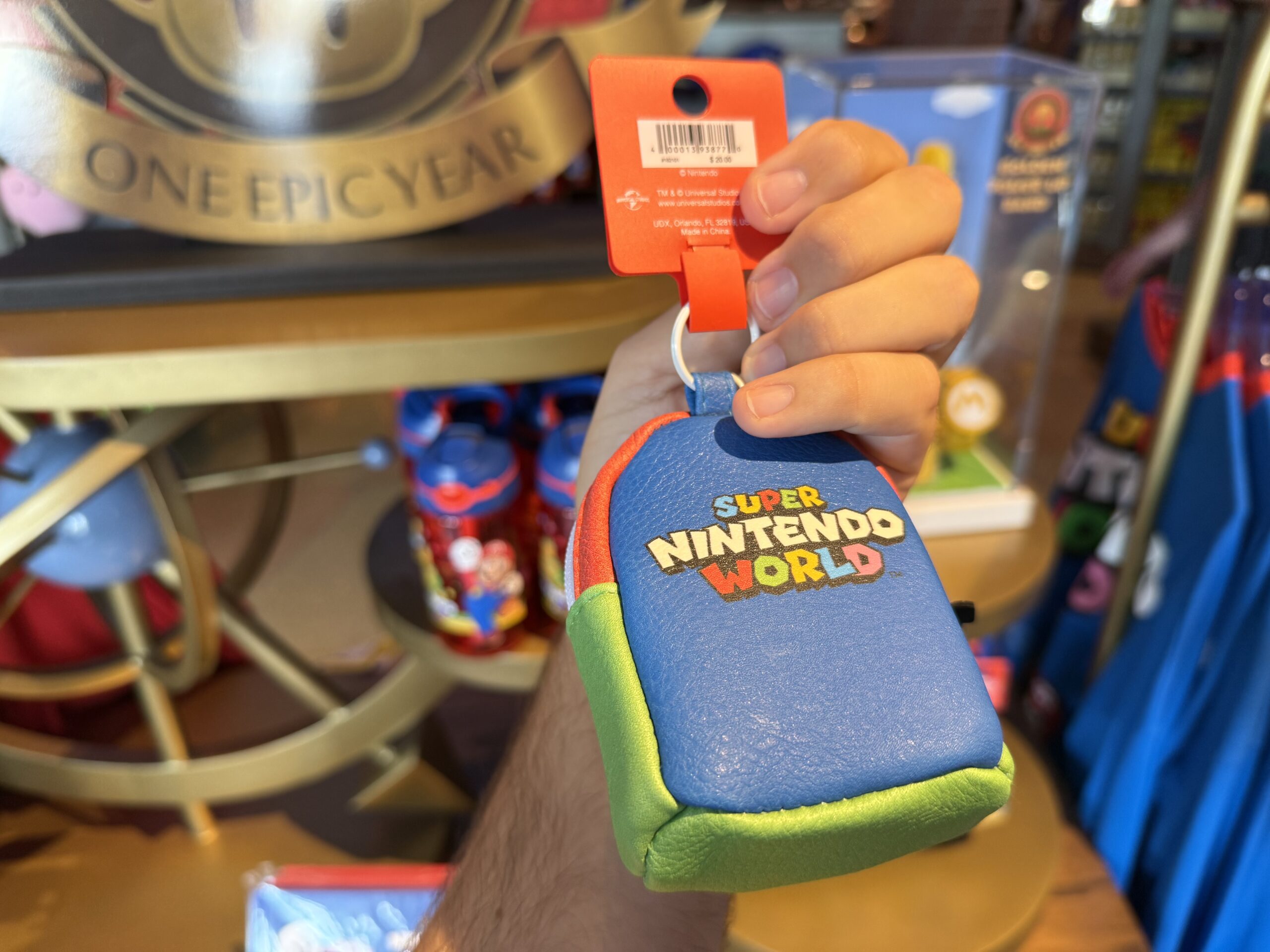 Mario Bag Charm - $20