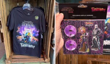 FORTNITEMARES Halloween Horror Nights Preview Merchandise at Universal Studios Florida