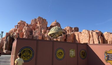 We noticed walls go up outside Mythos Restaurant last week, and since then it appears tree removal has begun in the area. While there are still several trees behind the walls, there were noticeably fewer trees than there were a week ago.