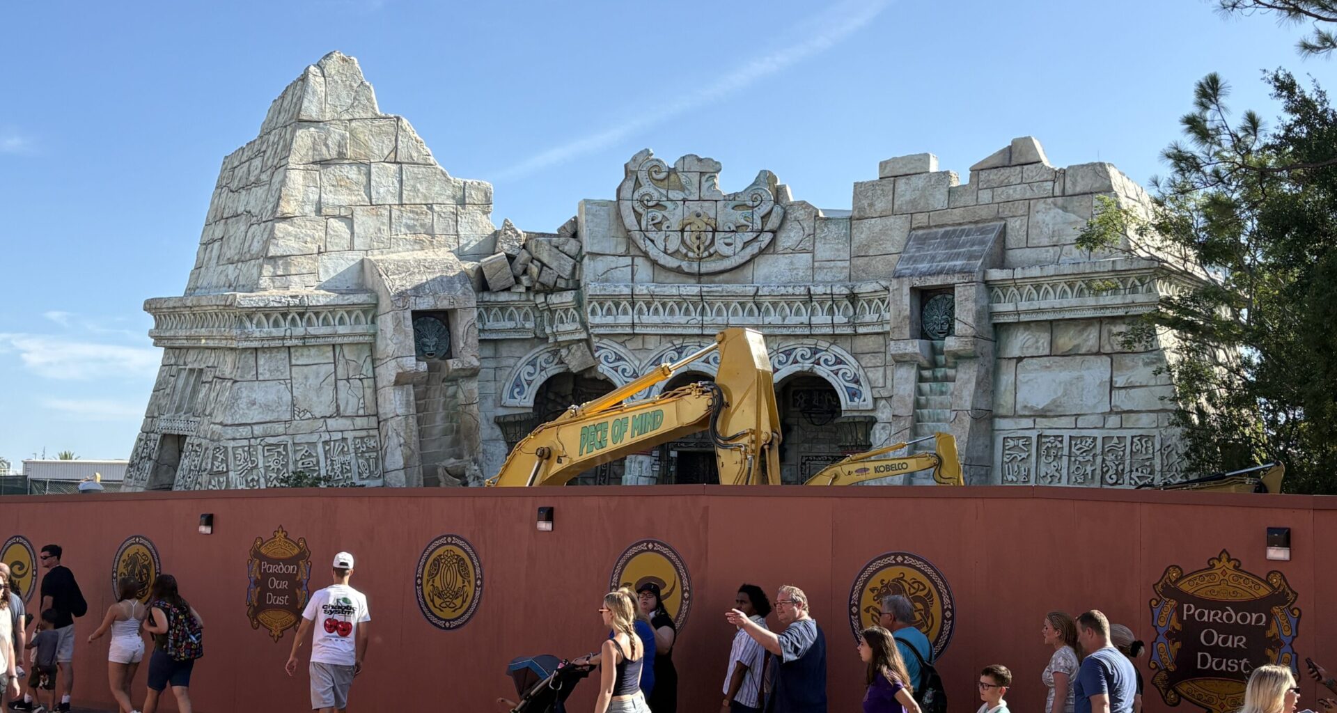 Both Giant Feet Torn Down in Poseidon