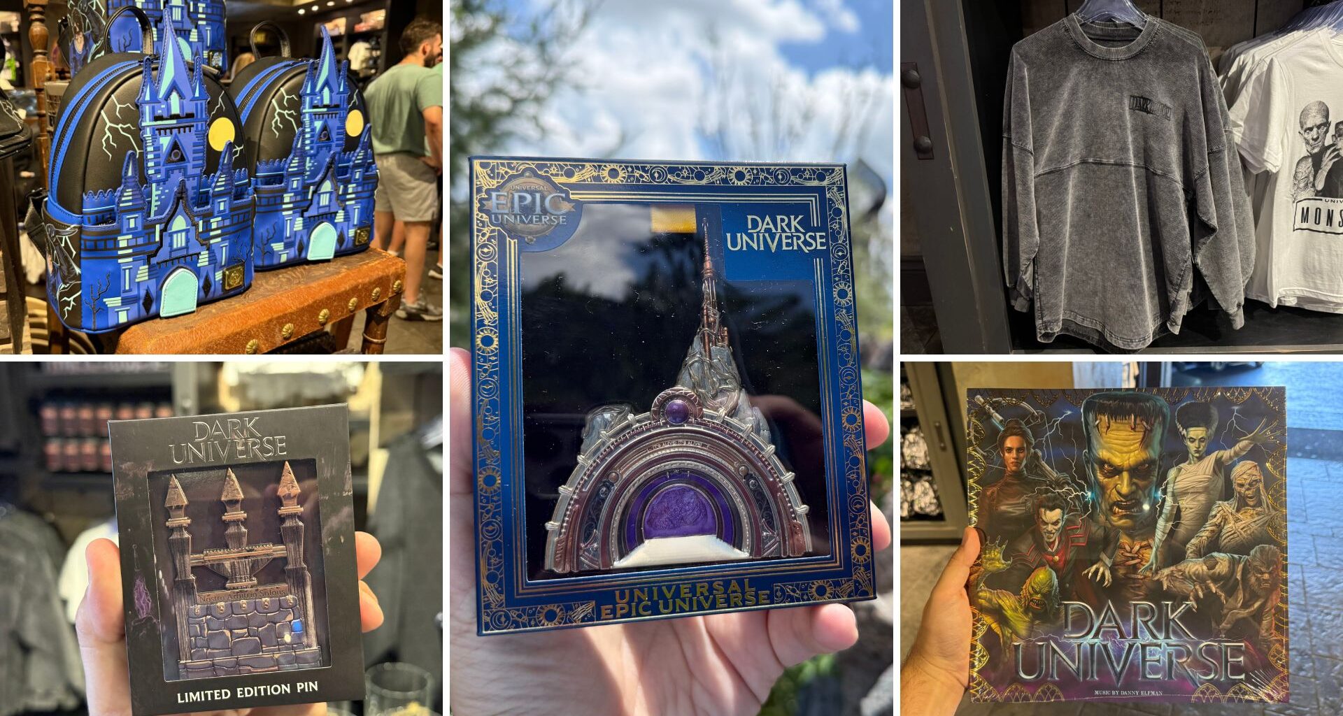 Full List (with Prices) of Dark Universe 1-Year Anniversary Merchandise at Epic Universe