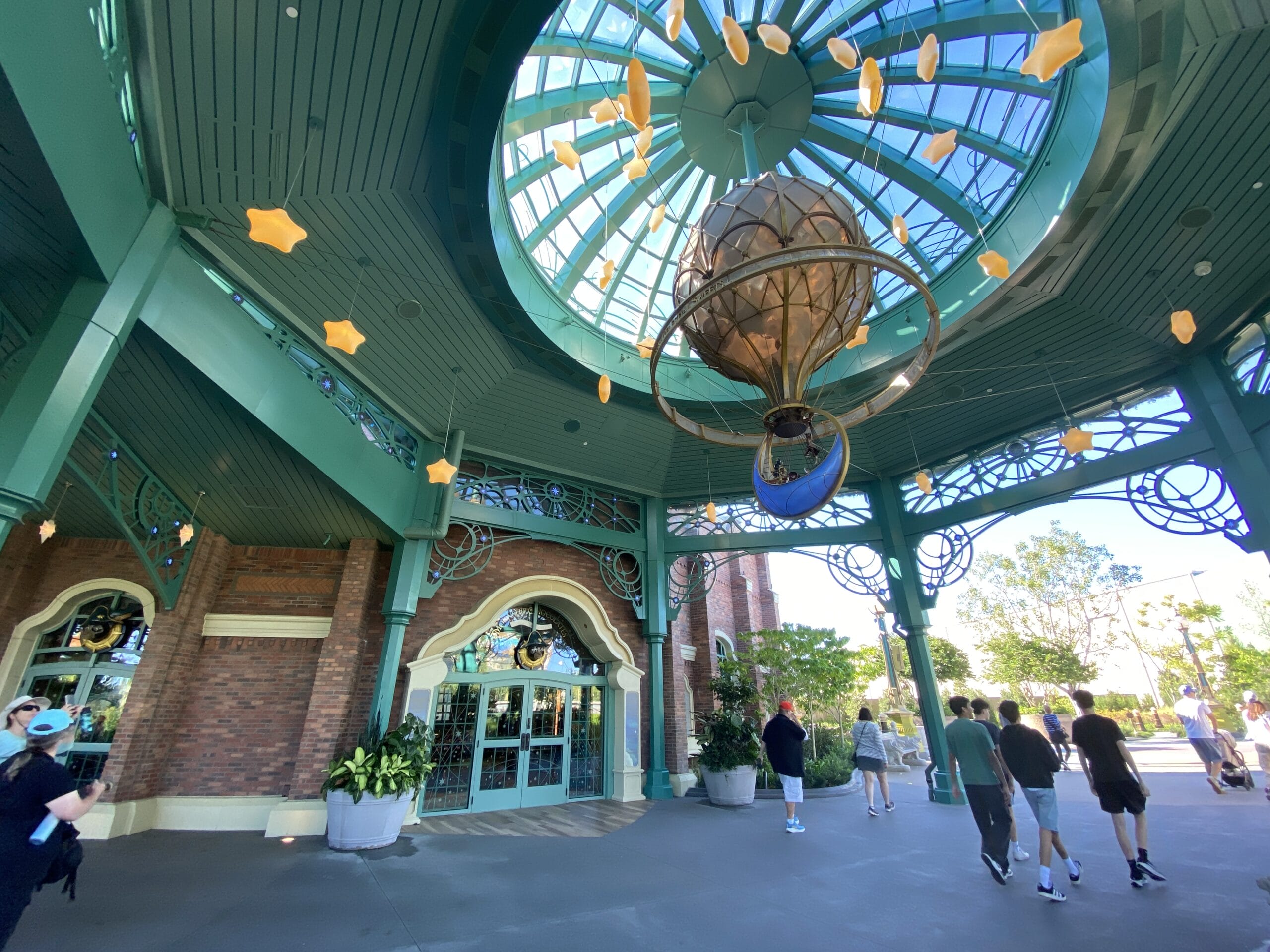 Moonship Chocolate & Celestial Sweets shop entrance.