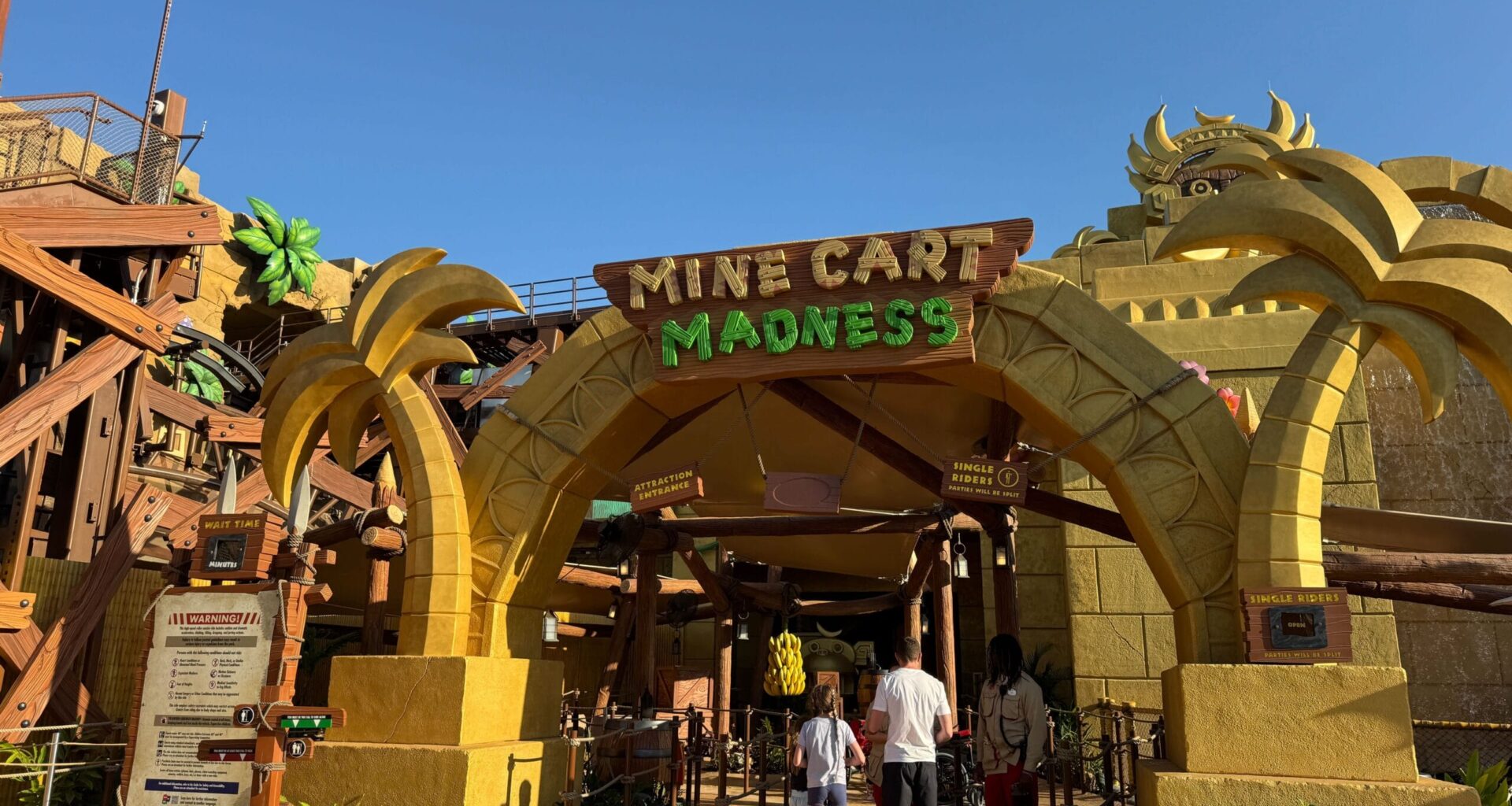 While the ride would still need to close during active lightning nearby, it seems Mine Cart Madness can now stay open during rainstorms. Epic Universe is able to change this policy at any time, but for now it will be one less attraction fully impacted by frequent rain in the area.