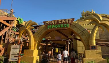 While the ride would still need to close during active lightning nearby, it seems Mine Cart Madness can now stay open during rainstorms. Epic Universe is able to change this policy at any time, but for now it will be one less attraction fully impacted by frequent rain in the area.