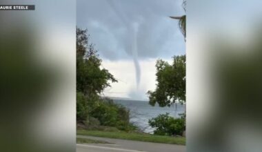 Severe storms bring waterspouts, lightning and fires to Treasure Coast