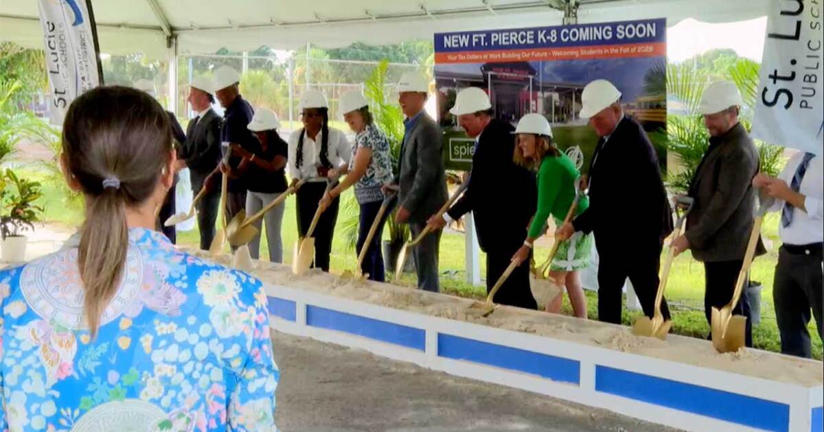 New K-8 school breaks ground, combines 3 schools into 1