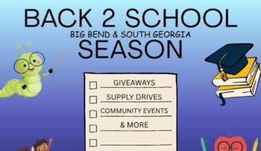 2026 Back-to-School events happening around the Big Bend and South Georgia