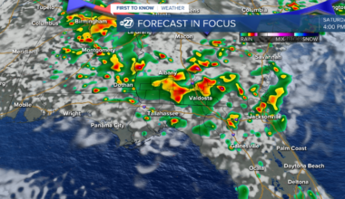 Scattered storms return over the weekend