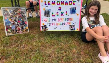 Tampa girl raises money for friend's brain cancer treatment with lemonade stand