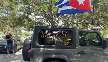 Tampa Bay Cuban community rallies in support of Cuba amid island-wide blackouts