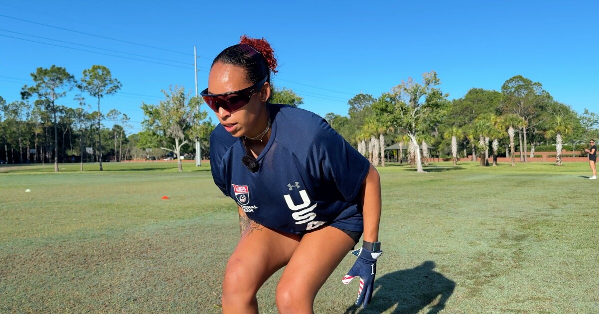 Tampa native chases Olympic gold as flag football makes its debut in 2028